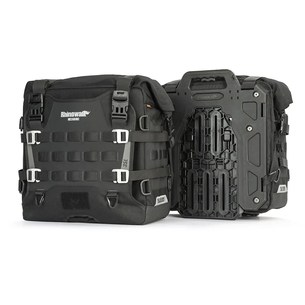 35L Quick Release Yan Çanta, Mechanıc Set – Su Geçirmez, Dayanıklı, Hızlı Tak-Çıkar Sistemli Motosiklet Çantası