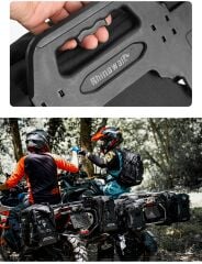 35L Quick Release Yan Çanta, Mechanıc Set – Su Geçirmez, Dayanıklı, Hızlı Tak-Çıkar Sistemli Motosiklet Çantası
