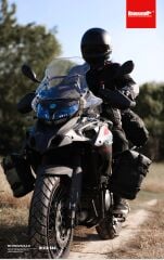 Rhinowalk 6l Su Geçirmez Crash Bar(Koruma Demiri) Çantası – Motosiklet & Atv Yan Çanta