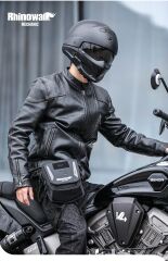 Rhinowalk 2.4l Manyetik Su Geçirmez Çok Fonksiyonlu Motosiklet Bacak Çantası – Bel Çantası – Depo Çantası