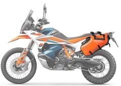 Rhinowalk Su Geçirmez Motosiklet Çantası (M Beden) 9+9=18LITRE Hacim Turuncu Renk