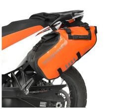 Rhinowalk Su Geçirmez Motosiklet Çantası Turuncu (L Beden) 14+14=28LITRE Hacim