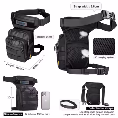 Rhinowalk Motosiklet Bacak Çantası