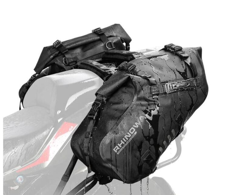 Rhinowalk Su Geçirmez Motosiklet Çantası (L Beden) 14+14=28Litre Hacim