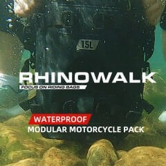 Rhinowalk MT2208BK 8L Modüler Su Geçirmez Motor Çantası