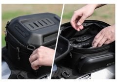 Rhinowalk MTR3001KC Su Geçirmez Genişleyebilir Motosiklet Tank Çantası (15-18L)