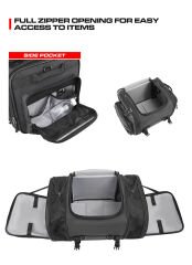 Rhinowalk 40-60L,Genişletilebilir Su Geçirmez Motosiklet Kuyruk Çantası