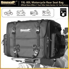 Rhinowalk MTR4045BK 33-45L, Genişletilebilir Su Geçirmez Motosiklet Kuyruk Çantası