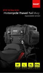 Rhinowalk 60-80L Genişletilebilir Su Geçirmez Motosiklet Kuyruk Çantası