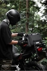 Rhinowalk 60-80L Genişletilebilir Su Geçirmez Motosiklet Kuyruk Çantası