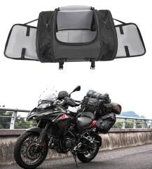 Rhinowalk 60-80L Genişletilebilir Su Geçirmez Motosiklet Kuyruk Çantası