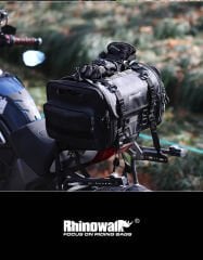 Rhinowalk 60-80L Genişletilebilir Su Geçirmez Motosiklet Kuyruk Çantası