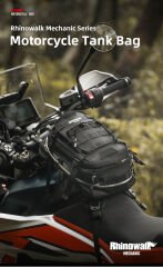 Rhinowalk 9L Su Geçirmez MOLLE Sistemli Motosiklet Depo Çantası