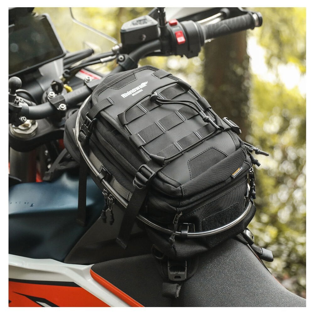 Rhinowalk 9L Su Geçirmez MOLLE Sistemli Motosiklet Depo Çantası