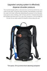 Rhinowalk X20801B 20L / Outdoor Sırt Çantası - Suya Dayanıklı, Hidratasyon Bölmeli, Hava Alır Sırt Paneli