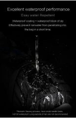 Rhinowalk RK1880 12L / Outdoor Sırt Çantası - Suya Dayanıklı, Hidratasyon Bölmeli, Hava Alır Sırt Paneli