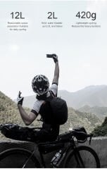 Rhinowalk RK1880 12L / Outdoor Sırt Çantası - Suya Dayanıklı, Hidratasyon Bölmeli, Hava Alır Sırt Paneli