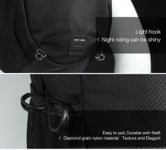 Rhinowalk RK1880 12L / Outdoor Sırt Çantası - Suya Dayanıklı, Hidratasyon Bölmeli, Hava Alır Sırt Paneli