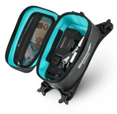 Rhinowalk 2L Depo üstü Motosiklet Çantası – Siyah – Su Geçirmez – Pratik Montaj