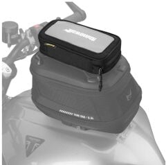 Rhinowalk MTR009BK Motosiklet Telefon Çantası – Şeffaf Ekranlı, Ekstra Depolama Alanlı, Suya Dayanıklı, Gidon / Depo Üstü Uyumlu