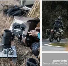 Rhinowalk MYS2406 24L Su Geçirmez Motosiklet Yan Çanta (2'li SET)