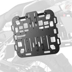Rhinowalk MTR008 Motosiklet Yan Çanta Demiri Genişletme Aparatı / Side Rack Extension Plate – Universal Uyum, Dayanıklı Alüminyum Yapı, Adventure & Touring Kullanımı