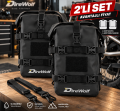 DireWolf 6L Su Geçirmez Motosiklet Koruma Demiri Çantası – 500D PVC – Omuz Askılı